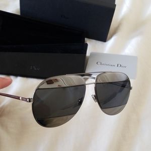 Dior split silver